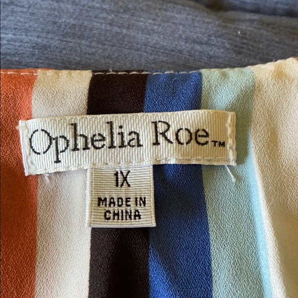 Ophelia Roe Multi Colored Flowy Tank - Picture 2 of 5